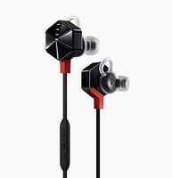 FIIL Carat Wireless in-Ear Sport Headphones, Black/Red