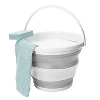 Simplify 10L Collapsible Bucket, White