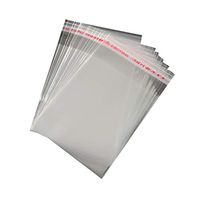 ARRICRAFT 1000pcs OPP Cellophane Bags Resealable Rectangle Clear Bags for Packaging, 100x70mm