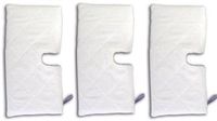 Fits Shark 3x3300 Microfiber Cleaning Pads for the Steam Pocket Mop, 3 Standard Rectangle Replacement Pads