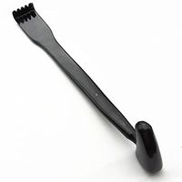 Buffalo Horns Back Scratcher and Massage Hammer Two-in-One Manual Massager Back Body Massager for Scratching Itches