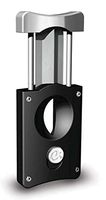Caseti Caseti Wedge V Cigar Cutter-Black, Black