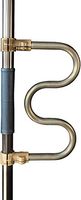 Signature Life Double Grab Bar Accessory, Compatible with The Signature Life Sure Stand Pole - Deep Bronze
