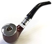 Eclipse Durable Medium 4.5" Wood Finish Tobacco Herb Smoking Pipe Bowl, PIP686