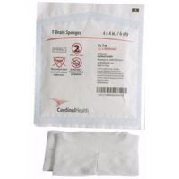 Reliamed Trach/Drain Sponge, Non-woven, 6-ply, 4 in.x4 in. - Box of 50