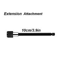 UNTIOR 3 Pcs Drill Brush Attachment Set Power Scrubber Brush Bathroom Cleaning Kit with Extender Multipurpose Clean - Grout, Tiles, Sinks, Bathtub, Bathroom, Kitchen & Automobile (4" extension)