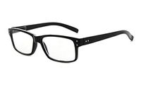 Eyekepper Spring Hinges Vintage Reading Glasses Men Readers Black +1.75