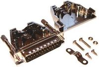 MULTICOMP MCD8B25MS-KIT D SUB CONNECTOR KIT, PLUG, 25POS, SOLDER