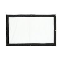 Zerone Projection Screen 16:9 HD Foldable Anti-crease Portable Projector Movies Screen for Home Theater Outdoor Indoor Support Double Sided Projection(150inch)