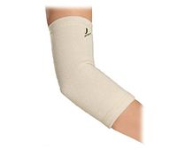 UPTOFIT Elbow Compression Sleeve for Bursitis Copper Elbow Brace for Elbow Pain from Tennis Golf Weightlifting Basketball Lacrosse Elbow Men and Women (L)