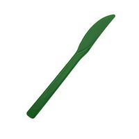 Northwest Medium-Weight Hard Plastic Plastic Knives (Kelly Green, 100 Count)