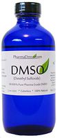 DMSO 16 OZ. Pharma Grade BPA Free Glass Container UV Resistant