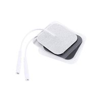 Non Woven Fabrics Electrode Pad - 20Pcs 4x4cm Replacement Self-Adhesive Digital Therapy Massage Electrode Pads
