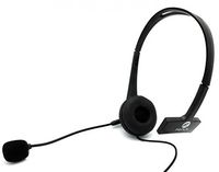 LG Aristo Compatible WIRED Headset MONO Hands-free Headphone 3.5mm Earphone Earpiece Boom Microphone Single Earbud [Black]