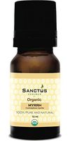 Organic Myrrh Oil by Sanctus Essence, 100% Pure, Undiluted, Hydro Distilled USDA Certified Organic Essential Oil (Organic Myrrh Oil, 10ml)
