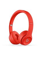 Beats Solo3 Wireless On-Ear Headphones - Citrus Red (Renewed)