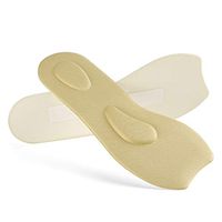 uxcell Sponge 3/4 Length High Heel Cushions Insoles Sneakers for Women Skin Color 1 Pair