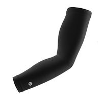 YAHA Compression Arm Sleeves - 1 Pair - Black (M)