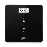 Uten Digital Body Scale, Bathroom Weight with Step-On Technology, Backlight Display, Round Corner Design and 8MM Glass, 440lb/200kg Capacity