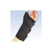 Fla 22-4611SBLK Pro Lite Wrist Splint With Abducted Thumb for Left44; Black44; Extra Small