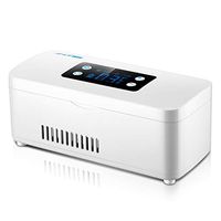 refrigerator Mini Insulin Cooler Refrigerated Box, 2-18℃ Portable Medicine and Insulin Cooler for Car Travel, Home - Drug Constant Temperature Drug Reefer