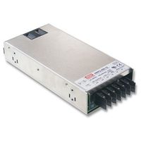 Mean Well HRP-450-24 Power Supply, Switching, PFC Enclosed, 451.2 Watt, 24 VDC, 18.8 A, 8.9" L x 4.1" W x 1.6" H, Silver
