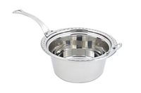 Bon Chef 5660HLSS Casserole, Arches on the Rim with Long Handle, Stainless Steel