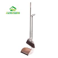 | Brooms & Dustpans | Scraping Dustpan Sweep Set Sweep Cleaning Tools Household Broom Soft Hair Broom | by SOMITI