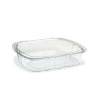 Placon Crystal Seal H/L Tamper-Evident Container, 35 oz, Clear | 140/Case