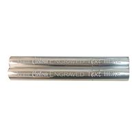 Personalized Lucienne Stainless Steel Dual Cigar Holder Tube Case 3D Laser Engraved with Your Custom Text - Birth, Birthday, Anniversary, Christmas, Wedding, (Dual Cigar Tube)