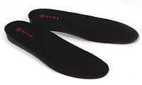 SINY 1-Layer (2cm) Height Increase Taller Insole Shoes Pad Cushion for Men Foot Care Black Heels