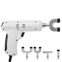 Electric Spine Massager Adjusting Corrector Gun,Massage Pistol - Electric Massage Gun, 3-Level Chiropractic Adjustment Adjustment Tool, Complete Muscle Relaxation (US)