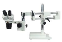 OMAX 5X-10X-20X-30X-60X Binocular Dual-Bar Boom Stand Stereo Microscope