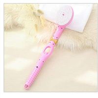 Vivona Bath Brushes Long Handle Foldable Automatically Add Body Wash Massage Back Sponges Scrubbers Bathroom Accessories Supplies - (Color: Pink)