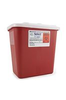 McKesson Multi Purpose Sharps Container Medi-Pak 2-Piece 2 Gallon