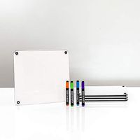 mcSquares Collaboration Tablets 4-Pack | Premium, Templated, Hand-Held, Stackable, Portable, Mobile, Personal Dry-Erase Boards