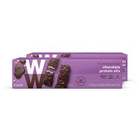 WW Chocolate Protein Stix - Gluten-free, High Protein Snack Bar, 2 SmartPoints - 2 Boxes (12 Count Total) - Weight Watchers Reimagined