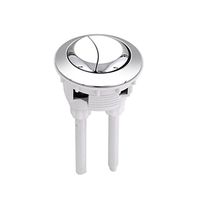 GBSELL Universal Dual Type Flush Toilet Water Tank Push Button Fits 58/48/38mm Hole (A)