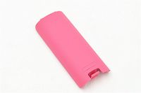 Replacement Battery Back Cover Case Door Sell Lid For Nintendo Wii Remote Controller （Pink）
