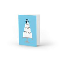 R. Nichols Wedding Cake Blank Notecards with Envelopes - Special Occasion (Box of 10 cards)