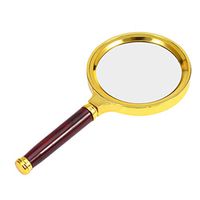 Liobaba 10X Handheld Magnifier Reading Magnifying Glass Lens Jewelry Loupe Ideal for Reading Crafts Hobby 60/70/80MM