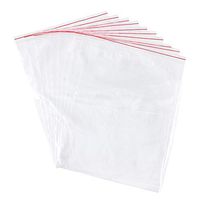 Pandahall 100pcs 11x8inch OPP Cellophane Rectangle Resealable Transparent Clear Plastic Poly Zip Lock Top Seal Closure Bags Bakery Candy Soap Cookie Jelly Chocolate Package 28x20cm