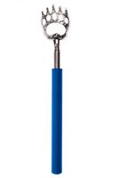 VAGA Blue Portable Back Scratcher Extendable Telescopic Bear Claw Metal Backscratcher