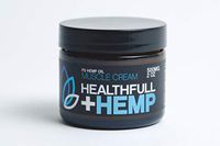HLTHFULL Hemp Botanicals Peppermint Eucalyptus Hemp Extract Oil Muscle Pain Relief Cream 500MG 2 Oz