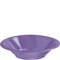 12oz Plastic Bowls | 20ct (New Purple) by Amscan