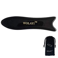 Gua Sha Scraping Massage Tool,Buffalo Horn Guasha Tools,Reduce Neck and Muscle Pain,SPA Physical Therapy Board Trigger Point Acupuncture,Body ASTYM Treatment[Fish Shape]