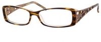 Valentino 5613 (0AIB) Striped Havana Beige / Shiny Bro 53mm