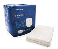 McKesson BRULXL - Adult Incontinent Brief McKesson Ultra Tab Closure X-Large Disposable Heavy Absorbency