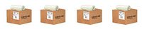 EcoSafe-6400 HB3039-8 Compostable Bag, Certified Compostable, 30-Gallon, Green (Pack of 135) (4)