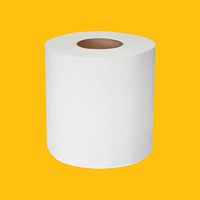 AmazonCommercial Essentials Center Pull Towels, 600 Towels per Roll, 6 Rolls